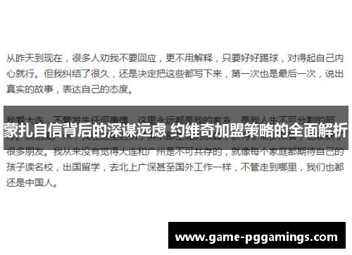 蒙扎自信背后的深谋远虑 约维奇加盟策略的全面解析